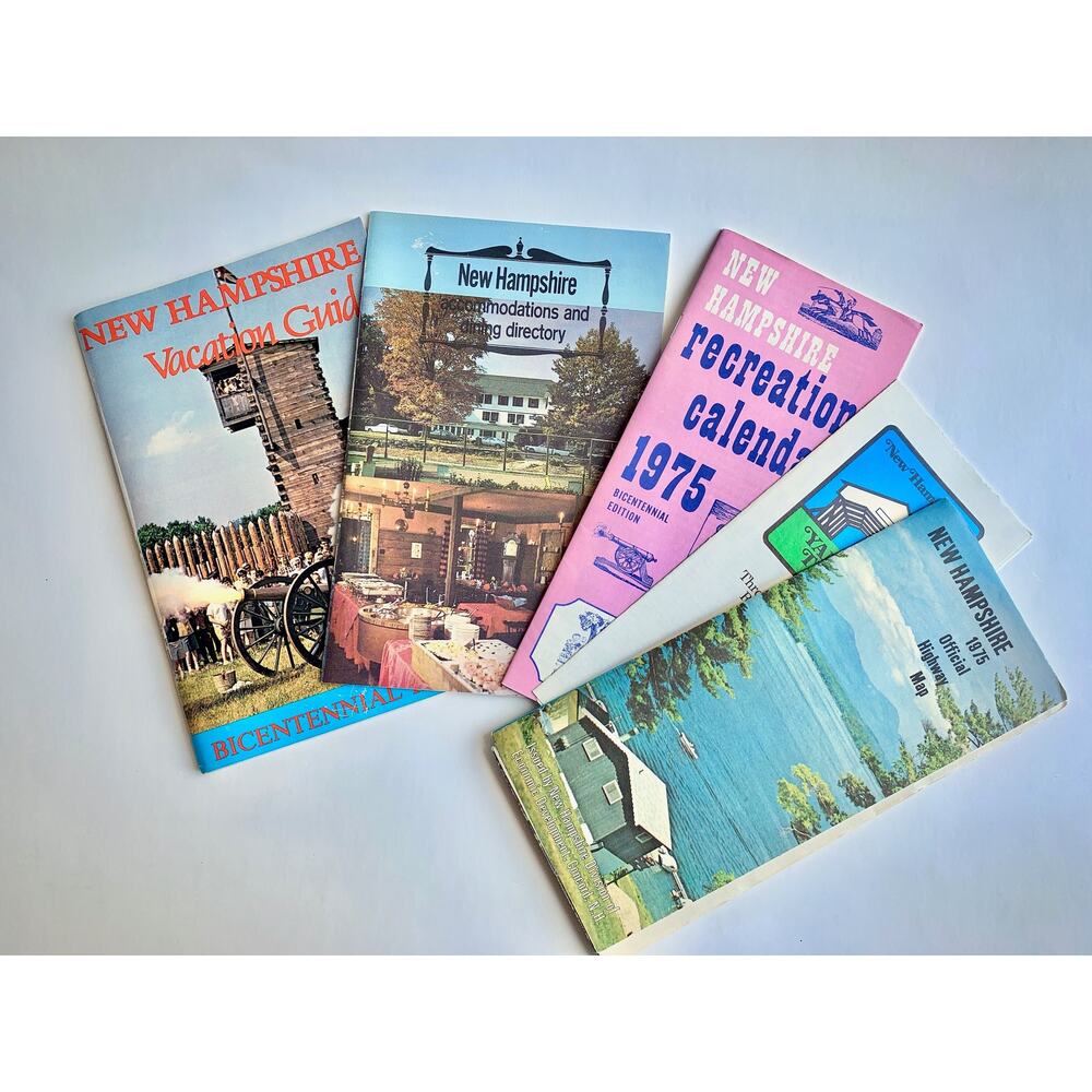 Vintage 70s Travel Brochures – Retro Road Trip Maps - Vintage Vacation Guide